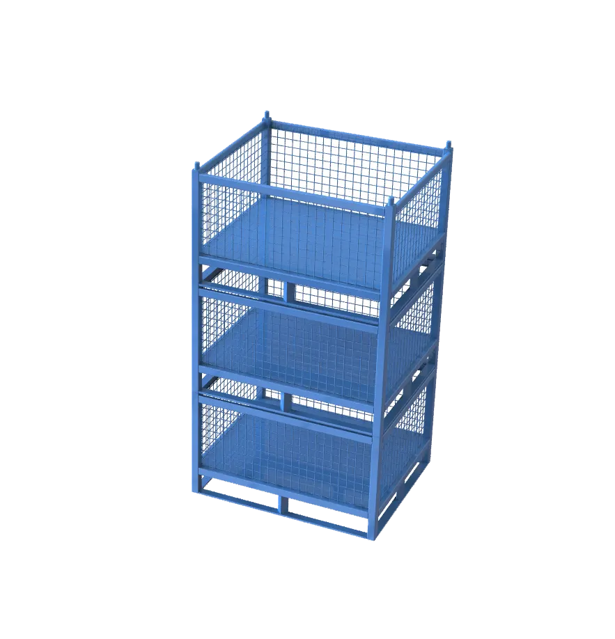 wire mesh storage bin