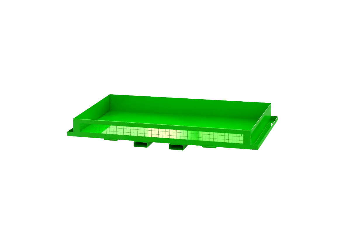 metal parts bins
