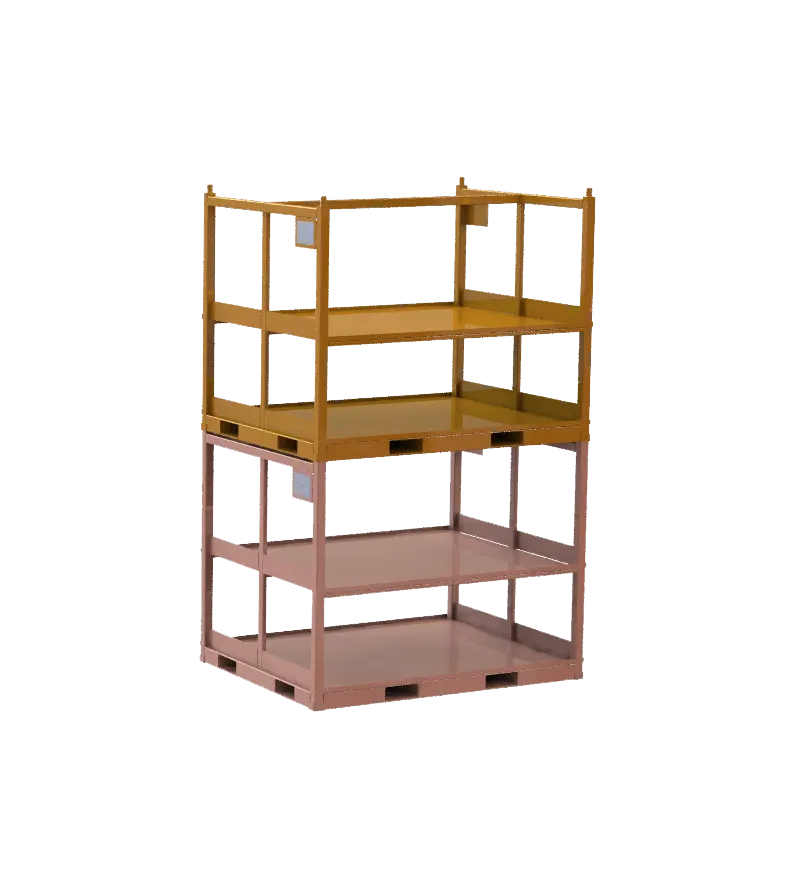 stackable steel racks